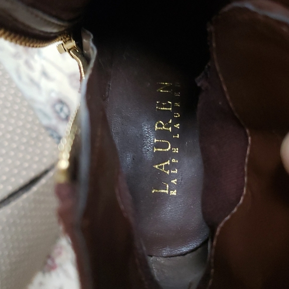 Ralph Lauren Maricia Brown suede bootie - Picture 5 of 7